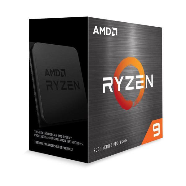 AMD Ryzen 9 5950X Desktop Processor (16 Cores 32 Threads with Max Boost Clock of 4.9GHz, Base Clock of 3.4GHz and 72MB Game Cache) 5000 Series/Socket AM4/PCIe Gen 4.0 Ready