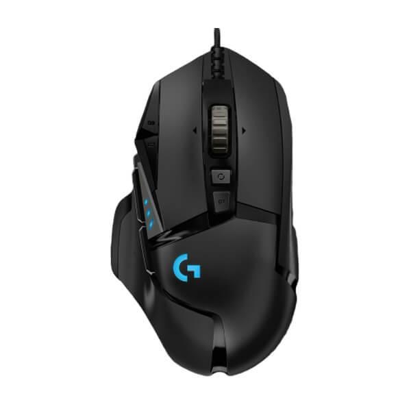 Logitech G502 Hero High Performance Wired Gaming Mouse, Hero 25K Sensor, 25,000 DPI, RGB, Adjustable Weights, 11 Programmable Buttons, On-Board Memory, PC/Mac