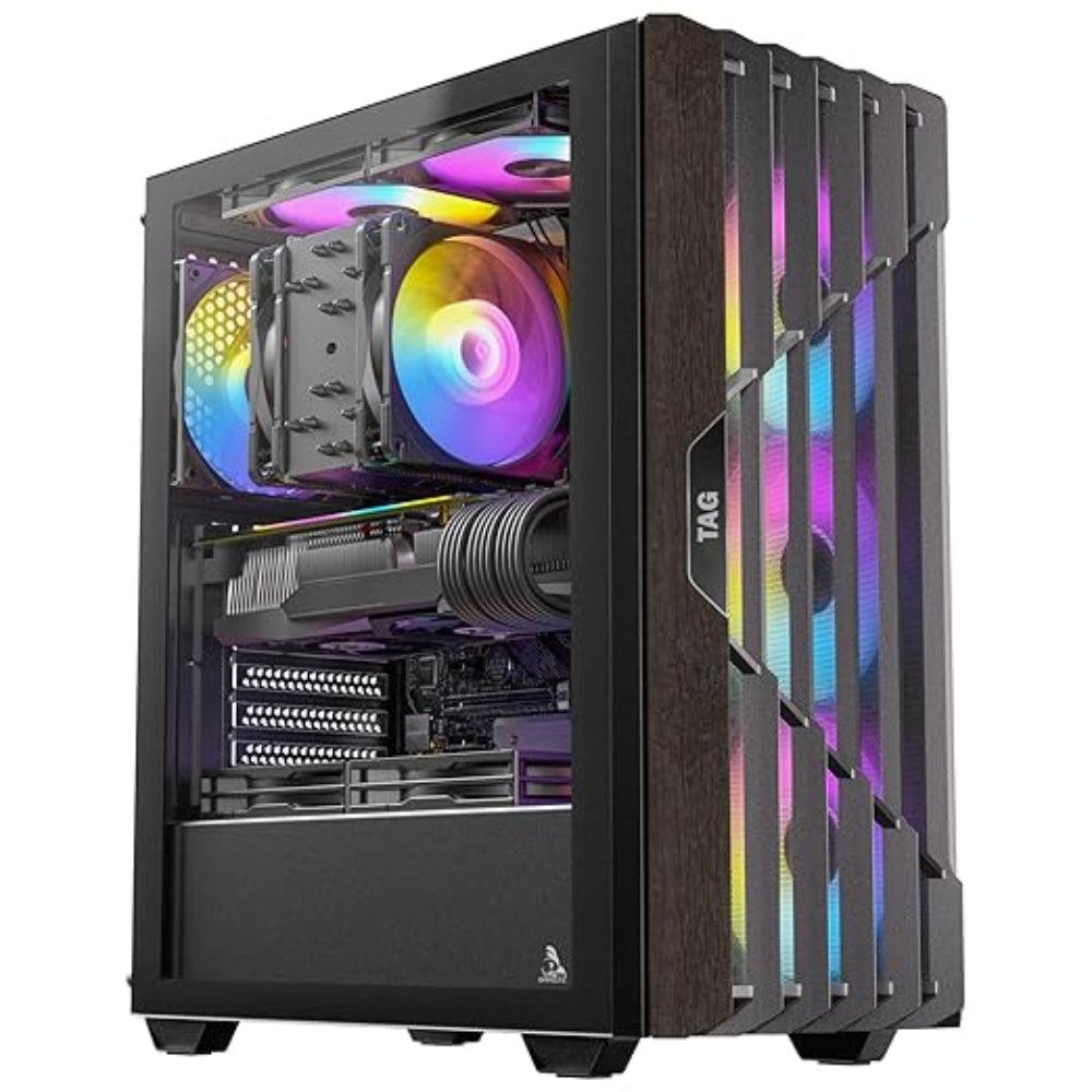 Kuro Starter Gaming PC - Intel Core Ultra 5 245K, AMD Radeon RX 9070 16GB Graphics, 16GB DDR5 RAM, 500GB NVMe M.2 SSD, AC WiFi