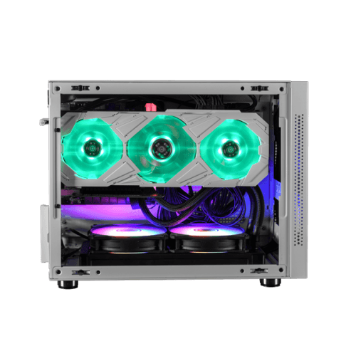 Kuro Aldnoah SFF PC - Intel 12th Gen Core i7 12700F, NVIDIA GeForce RTX 3060 12GB Graphics, 16GB RAM, 1TB NVMe M.2 SSD, AC WiFi