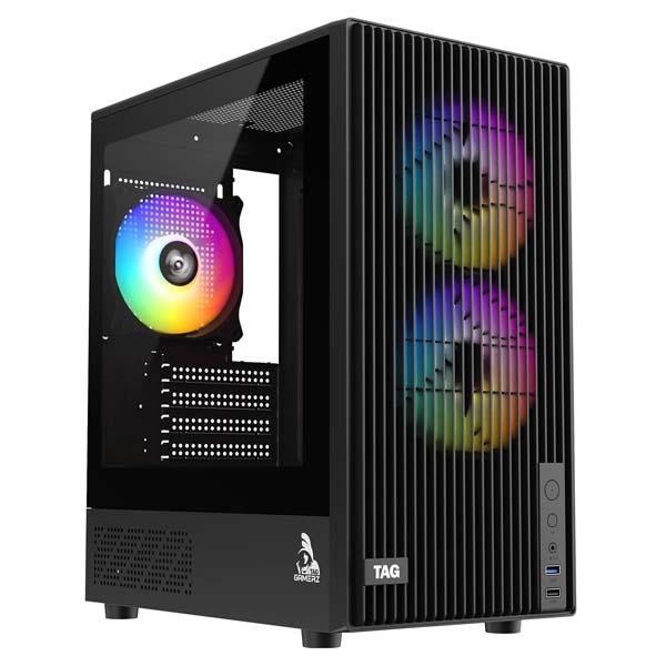 Kuro Aldnoah SFF PC - AMD Ryzen 7 5700X, NVIDIA GeForce RTX 3060 12GB Graphics, 32GB RAM, 2TB NVMe Gen4 M.2 SSD, WiFi