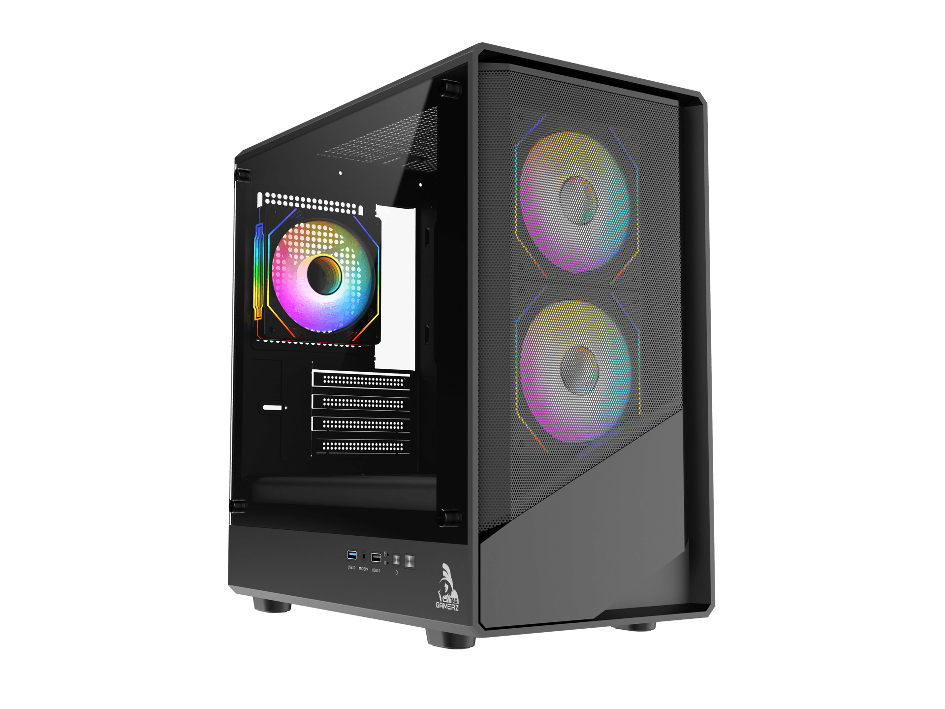 Kuro Value Series Gaming PC - AMD Ryzen 5 5600X, AMD Radeon RX 6600 8GB Graphics, 16GB RAM, 500GB NVMe M.2 SSD, WiFi