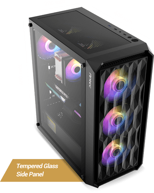 Kuro Value Series Gaming PC - AMD Ryzen 5 3600, AMD Radeon RX 6600 8GB Graphics, 16GB RAM, 500GB NVMe M.2 SSD, WiFi