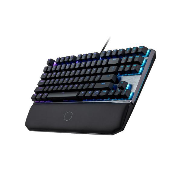 Cooler Master MK730 Tenkeyless Gaming Mechanical Keyboard with Brown Switches, Cherry MX, RGB Per-Key Lighting