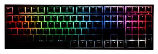 Ducky One 2 RGB Mechanical Keyboard with Cherry MX Blue Key Switches