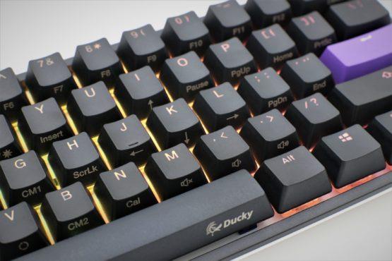 Ducky One 2 Mini RGB Mechanical Keyboard with Cherry MX Blue Key Switches
