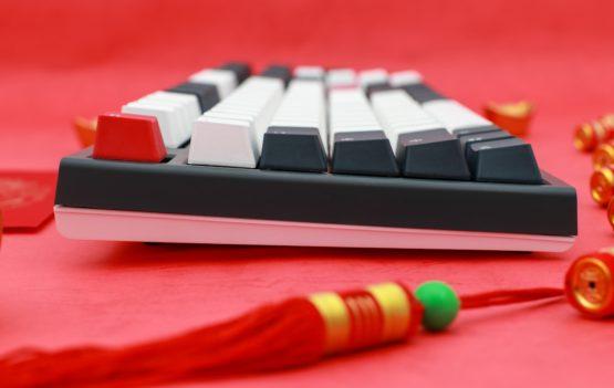 Ducky One 2 Tuxedo Mechanical Keyboard with Cherry MX Blue Key Switches