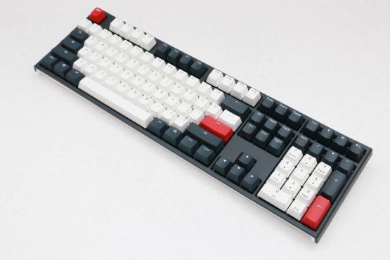 Ducky One 2 Tuxedo Mechanical Keyboard with Cherry MX Blue Key Switches