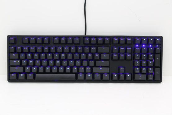 Ducky One Backlit Mechanical Keyboard with Cherry MX Blue Key Switches