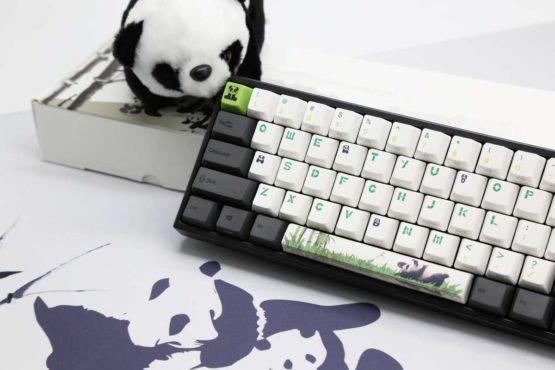 Ducky Miya Pro Panda Mechanical Keyboard with Cherry MX Blue Key Switches