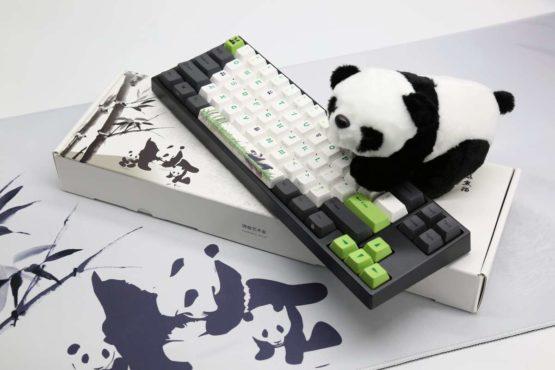 Ducky Miya Pro Panda Mechanical Keyboard with Cherry MX Brown Key Switches