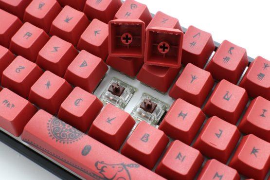 Ducky Year of the Pig Mechanical Keyboard with Cherry MX Red Key Switches