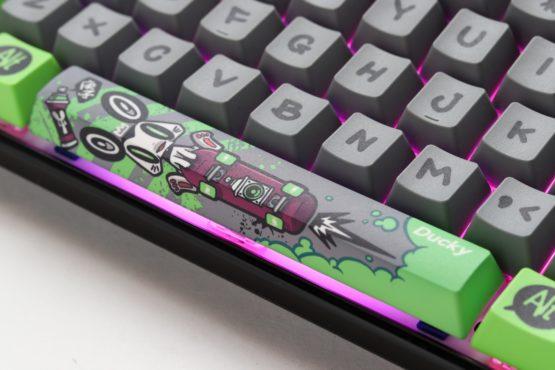Ducky Year of the Rat Mechanical Keyboard with Cherry MX Speed Silver Key Switches