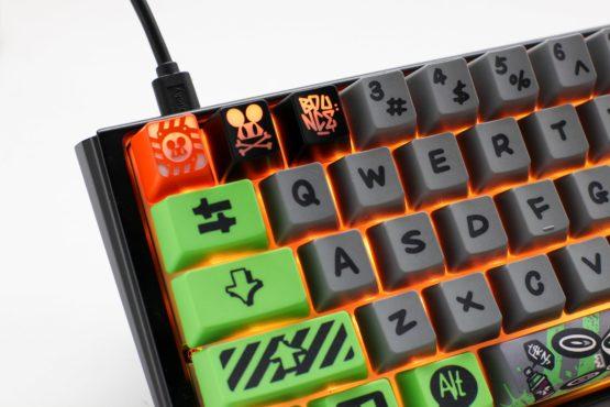 Ducky Year of the Rat Mechanical Keyboard with Cherry MX Speed Silver Key Switches