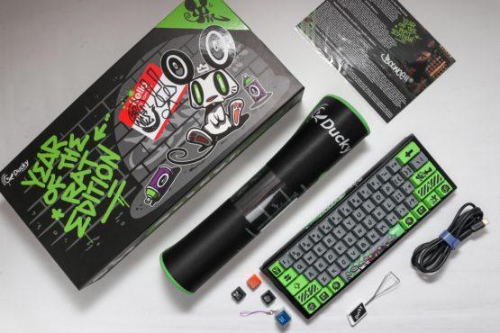 Ducky Year of the Rat Mechanical Keyboard with Cherry MX Speed Silver Key Switches