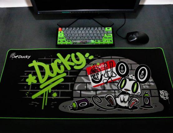 Ducky Year of the Rat Mechanical Keyboard with Cherry MX Speed Silver Key Switches