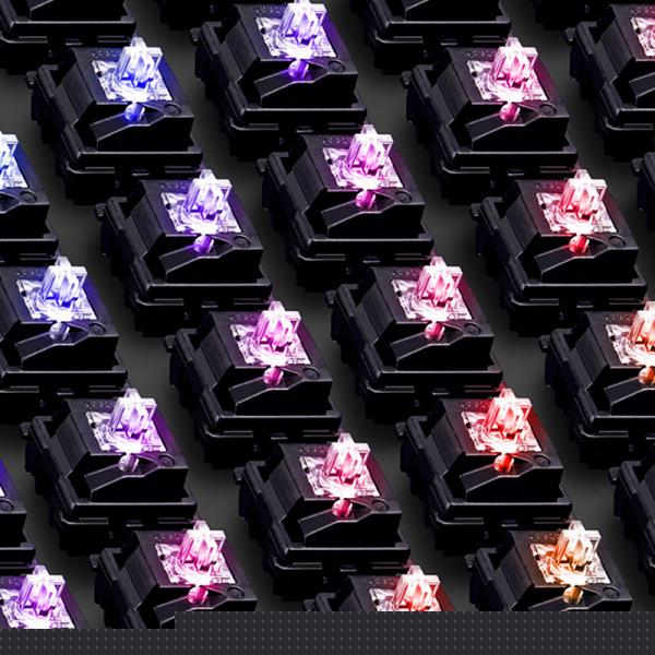 Gigabyte AORUS K9 Optical Blue Mechanical Gaming Keyboard‚ Splashproof‚ Full RGB Backlighting - Swappable Switches‚ Braided Cable‚ Cable Management‚ Floating Key Design