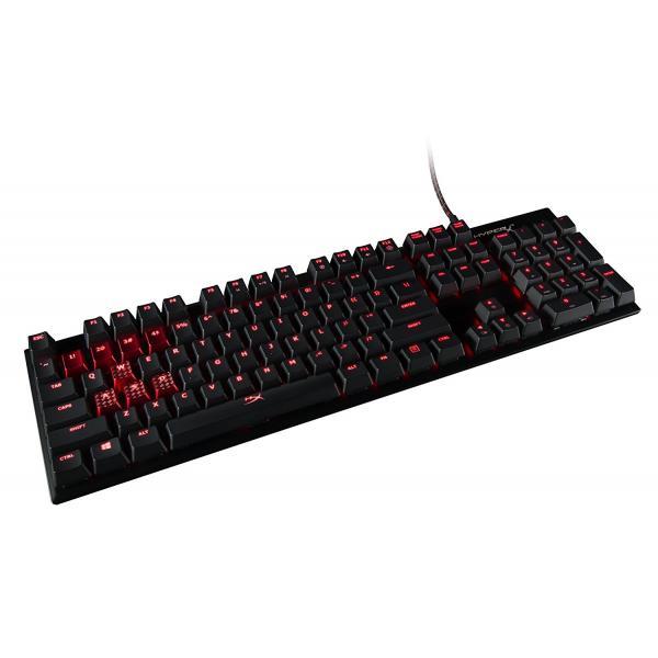 HyperX Alloy FPS Mechanical Gaming Keyboard Cherry MX Blue Switches With Red Backlight