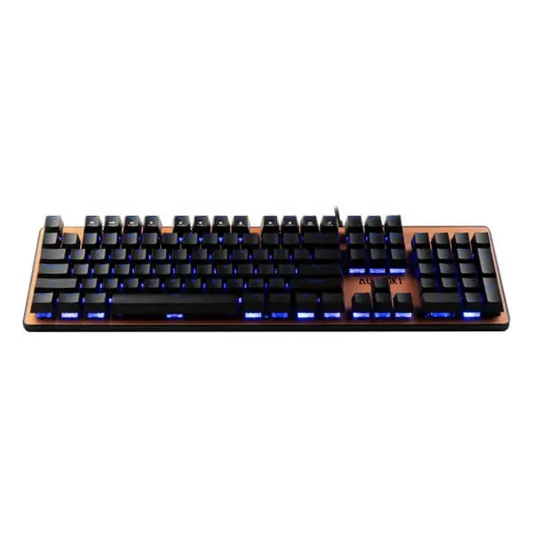 Gamdias Aura GK1 Tactile Red Switches Mechanical Gaming Keyboard (Bronze)