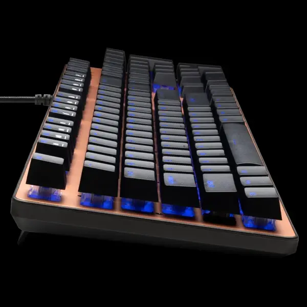 Gamdias Aura GK1 Tactile Red Switches Mechanical Gaming Keyboard (Bronze)