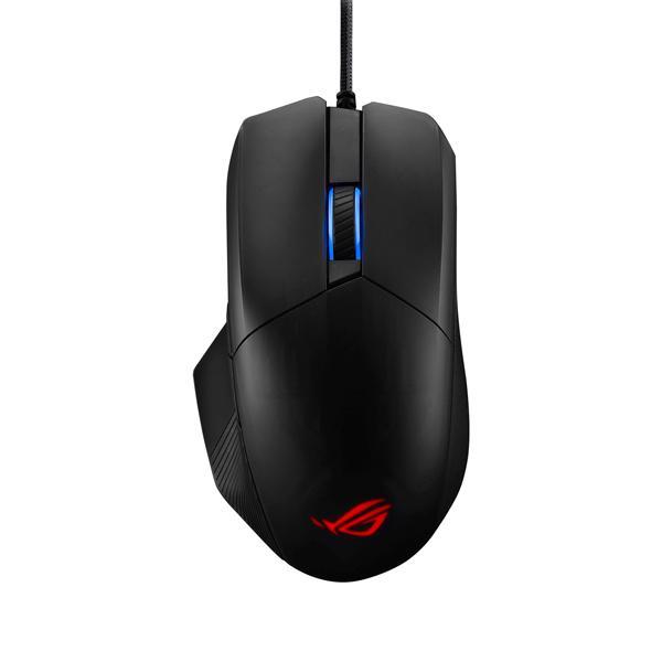 Asus ROG Chakram Core Ergonomic Wired Gaming Mouse (16000 DPI, Optical Sensor, Aura Sync RGB Lighting, 1000Hz Polling Rate)