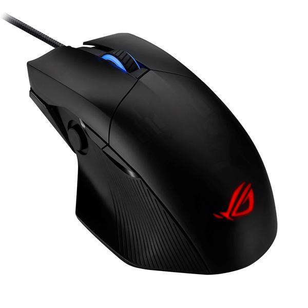 Asus ROG Chakram Core Ergonomic Wired Gaming Mouse (16000 DPI, Optical Sensor, Aura Sync RGB Lighting, 1000Hz Polling Rate)