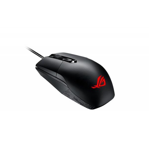 Asus ROG Strix Impact Ambidextrous Wired Gaming Mouse (5000 DPI, Optical Sensor, Omron Switches, Aura RGB Lighting)