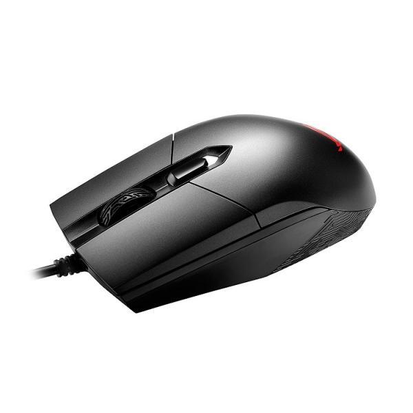Asus ROG Strix Impact Ambidextrous Wired Gaming Mouse (5000 DPI, Optical Sensor, Omron Switches, Aura RGB Lighting)