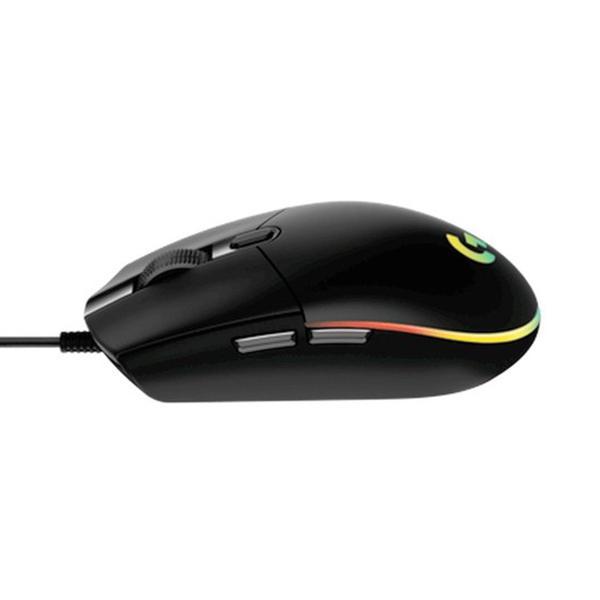 Logitech G102 LIGHTSYNC RGB Wired Gaming Mouse (8,000DPI, RGB Lighting, 1000Hz Polling Rate, Black)