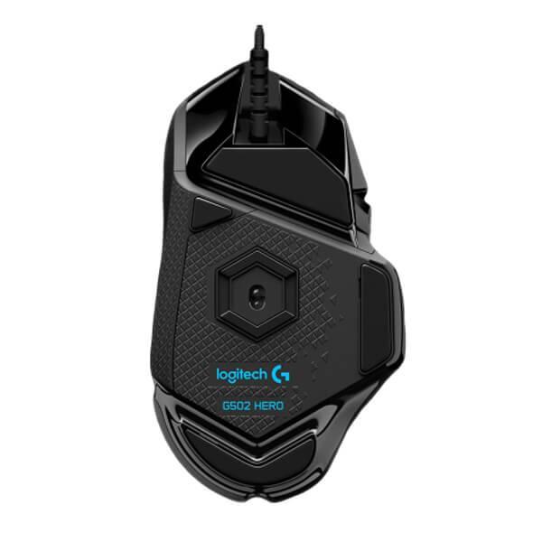Logitech G502 Hero High Performance Wired Gaming Mouse, Hero 25K Sensor, 25,000 DPI, RGB, Adjustable Weights, 11 Programmable Buttons, On-Board Memory, PC/Mac
