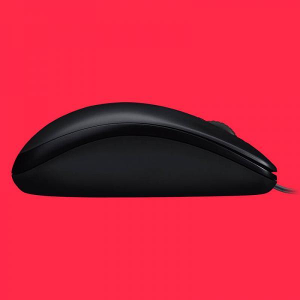 Logitech M100R Black Ambidextrous Wired Mouse (1000 Dpi, Optical Sensor)