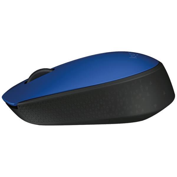 Logitech M171 Ambidextrous Wireless Mouse (Blue)