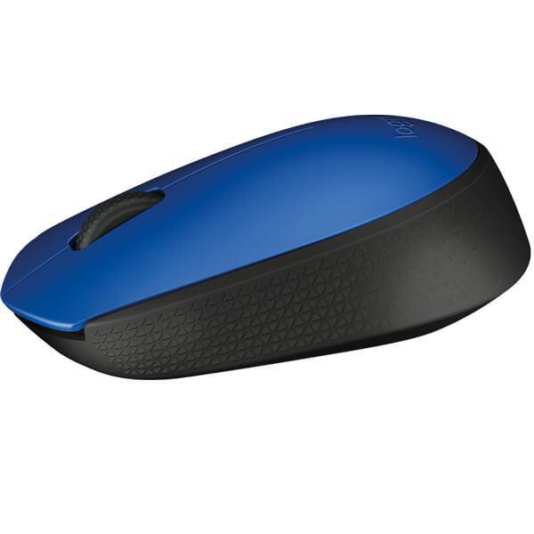 Logitech M171 Ambidextrous Wireless Mouse (Blue)