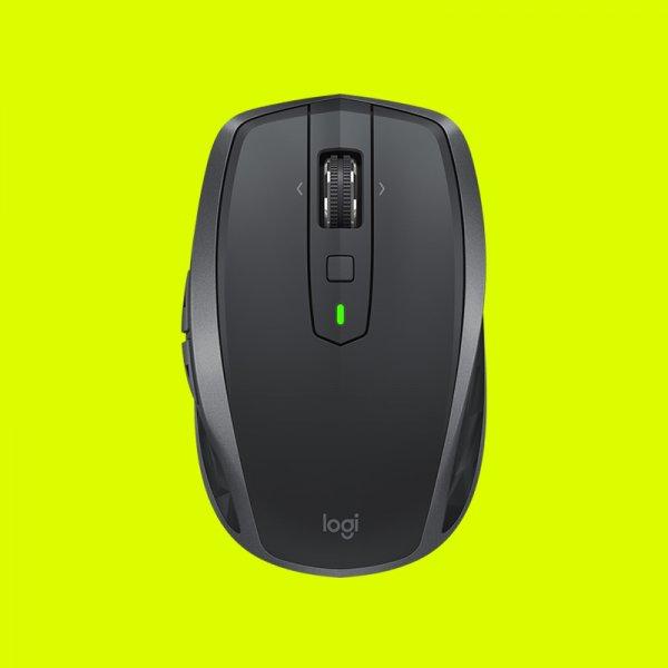 Logitech MX ANYWHERE 2S Ambidextrous Wireless Mouse - (4000 Dpi, Optical Sensor)