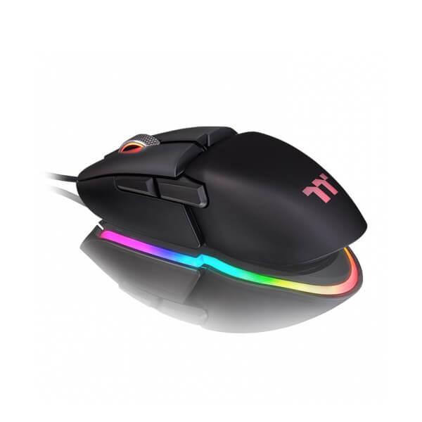 Thermaltake Argent M5 RGB Gaming Mouse Color Software Enabled 8 Customizable Dynamic Lighting Effects PIXART PMW-3389 Optical Sensor