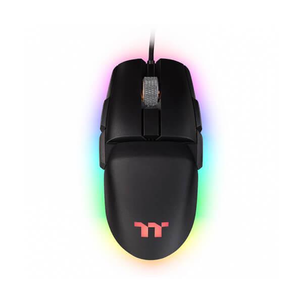 Thermaltake Argent M5 RGB Gaming Mouse Color Software Enabled 8 Customizable Dynamic Lighting Effects PIXART PMW-3389 Optical Sensor