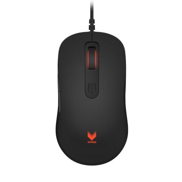 Rapoo V16 Optical Wired Gaming Mouse (2000 DPI, Optical Sensor, Black)