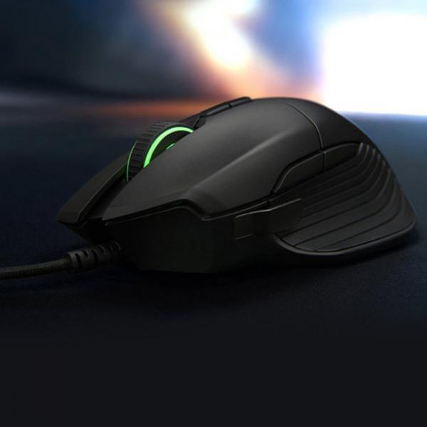 RAZER BASILISK Ergonomic Wired Mechanical Gaming Mouse RZ01-02330100-R3A1 - (16000 DPI, 5G Optical Sensor, RGB Chroma Lighting, 1000Hz Ultrapolling)