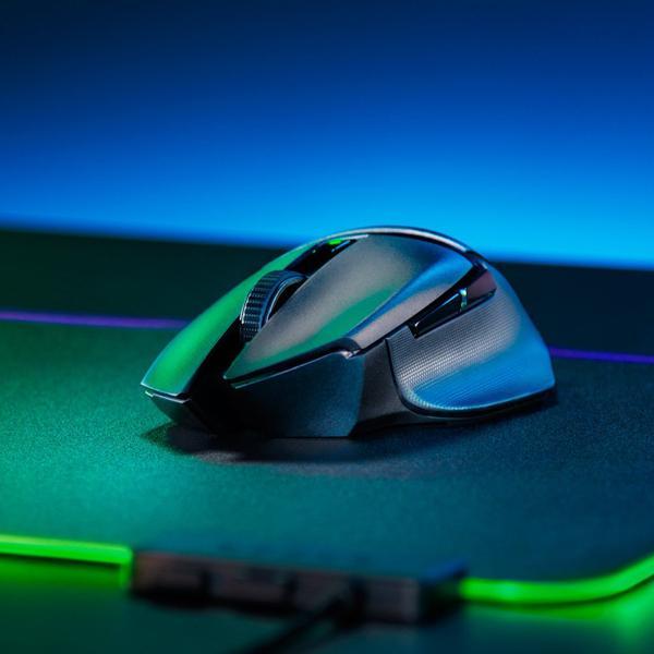Razer Basilisk X HyperSpeed Wireless Gaming Mouse (16000 DPI, 5G Advanced Optical Sensor, Mechanical Switches, Black)