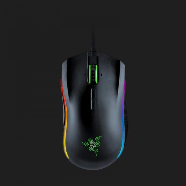 RAZER MAMBA ELITE Ergonomic Wired Gaming Mouse  (16000 DPI, 5G Optical Sensor, RGB Chroma Lighting, 1000Hz Ultrapolling)