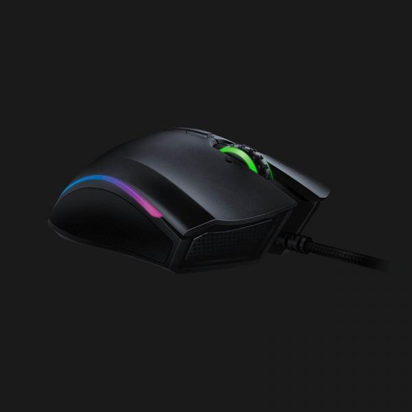 RAZER MAMBA ELITE Ergonomic Wired Gaming Mouse  (16000 DPI, 5G Optical Sensor, RGB Chroma Lighting, 1000Hz Ultrapolling)