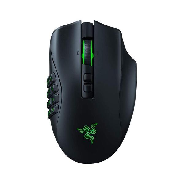 Razer Naga Pro Wireless Gaming Mouse (20000 DPI, Optical Sensor, RGB Chroma Lighting, Black)