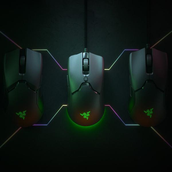 Razer Viper Mini RGB Wired Gaming Mouse (8500DPI, Optical Sensor, RGB Chroma Lighting, Black)