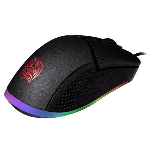 Thermaltake Tt eSPORTS Iris Optical RGB Ergonomic Wired Gaming Mouse (5000DPI, RGB Lighting, 2000Hz Polling Rate)