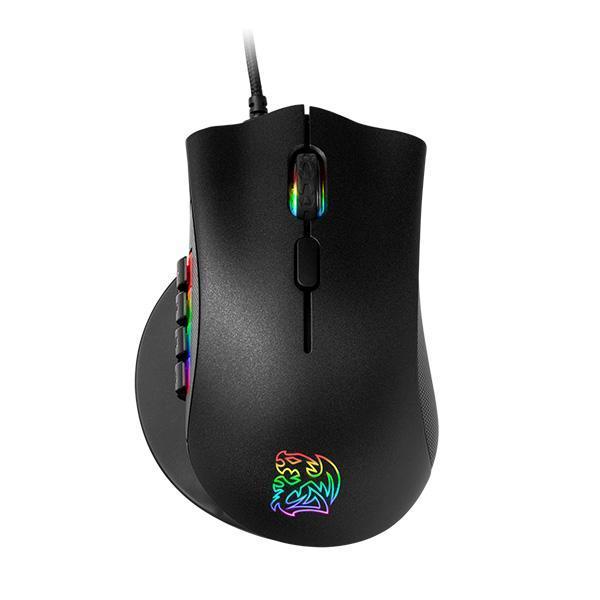 Thermaltake Tt eSPORTS NEMESIS SWITCH Optical RGB Ergonomic Wired Gaming Mouse (12000dpi, Optical Sensor, RGB Lighting, 2000hz Polling Rate)