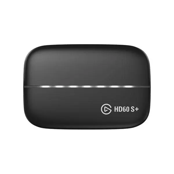 Elgato Game Capture HD60 S+, External USB 3.0 Type-C Device, 1080p60 via HDMI, HDR10 Support, 4K Passthrough, Win/Mac.For PS4, Xbox One and Nintendo Switch