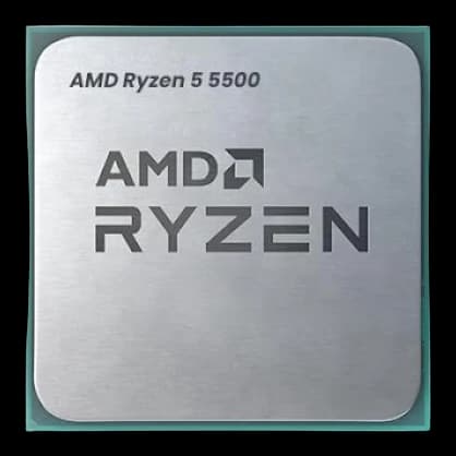 AMD Ryzen 5 5500 Open Box OEM Processor (6 Cores 12 Threads with Max Boost Clock of 4.2 GHz,Base Clock of 3.6 GHz and 19MB Game Cache)