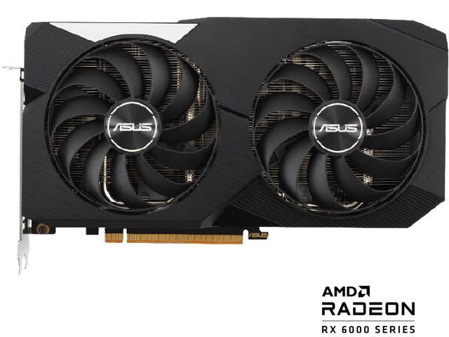 Asus Dual Radeon RX 6600 8GB PCI Express 4.0 Video Card