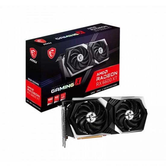 MSI Radeon RX 6600 XT Gaming X 8GB GDDR6 Graphics Card