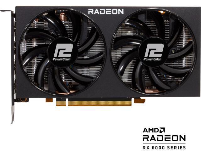 PowerColor Fighter Radeon RX 6600 8GB GDDR6 PCI Express 4.0 ATX Video Card